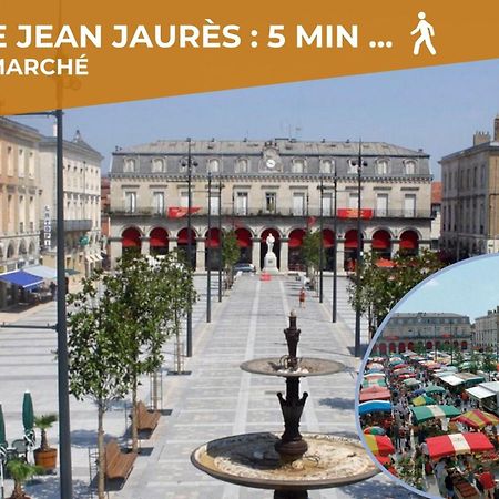 L'Eveche - T3 Spacieux & Traversant En Hypercentre كاسْتْرْ المظهر الخارجي الصورة